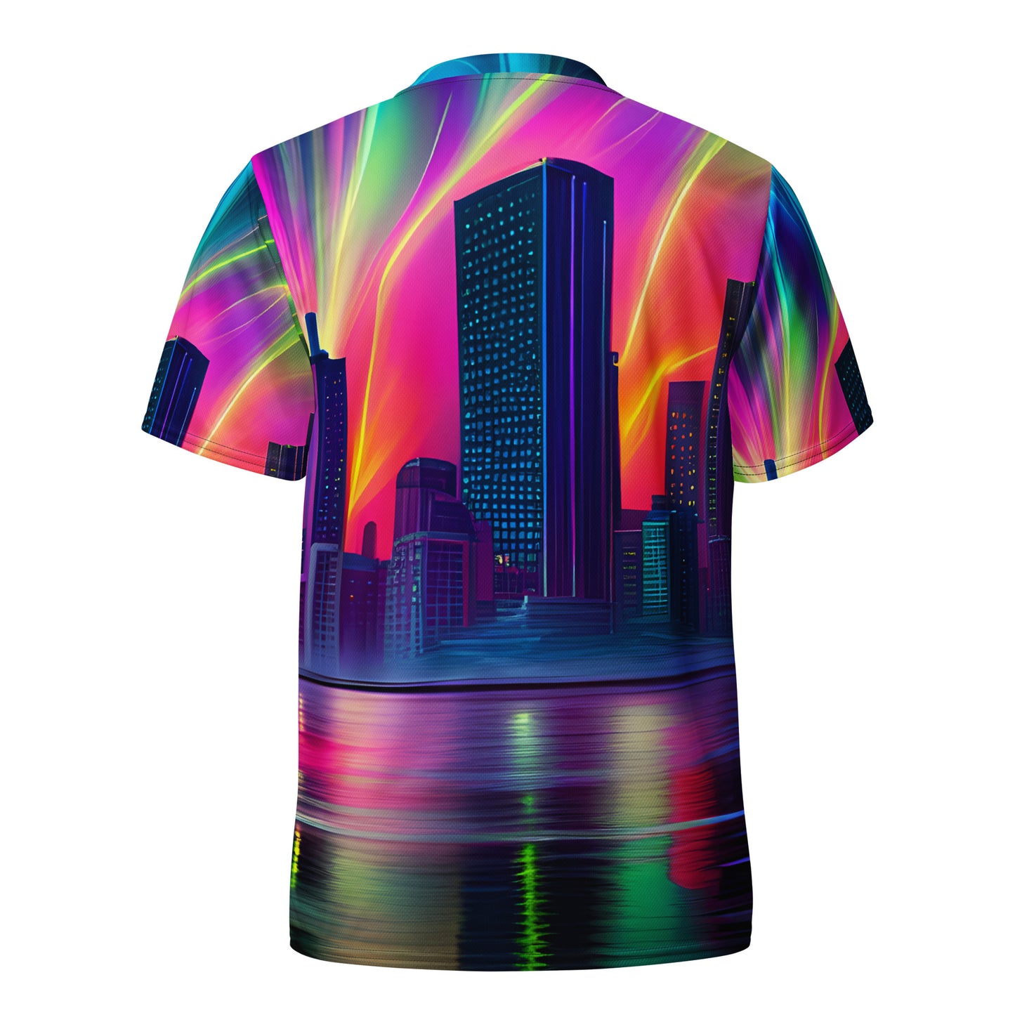 Neon Nights: unisex sports jersey