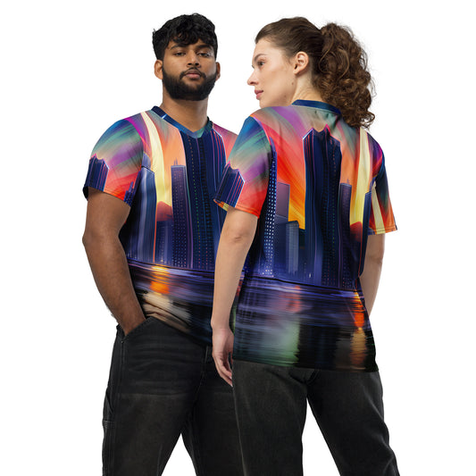 CityScape 2: Recycled unisex sports jersey
